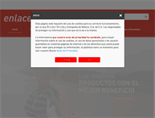 Tablet Screenshot of enlacelilly.com
